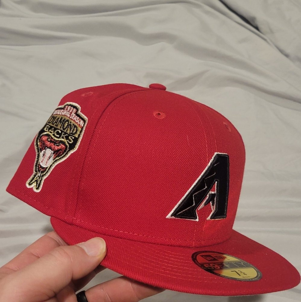 Arizona Diamondbacks Red New Era Cap 7 5/8